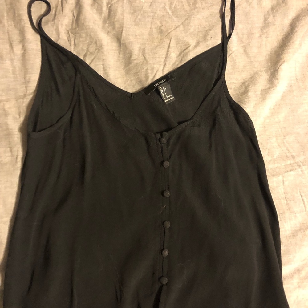 Forever 21 button down cami